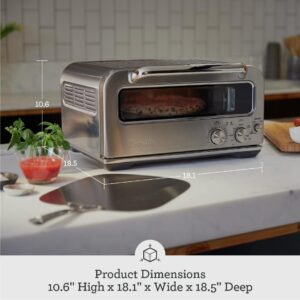 Breville Smart Oven Pizzaiolo - Wood-Fired Flavor Pizza Oven