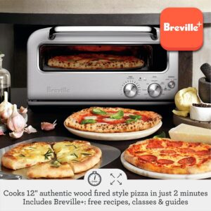Breville Smart Oven Pizzaiolo - Wood-Fired Flavor Pizza Oven